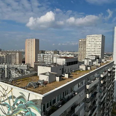 Apartamento With Panoramic View: Live In Peace! París